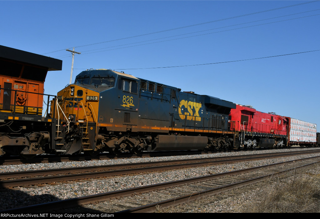 CSX 826 Roster 